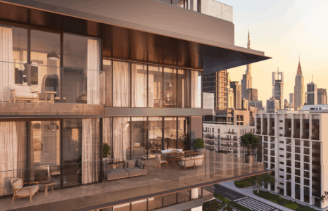 Exterior side of Jumeirah Garden City